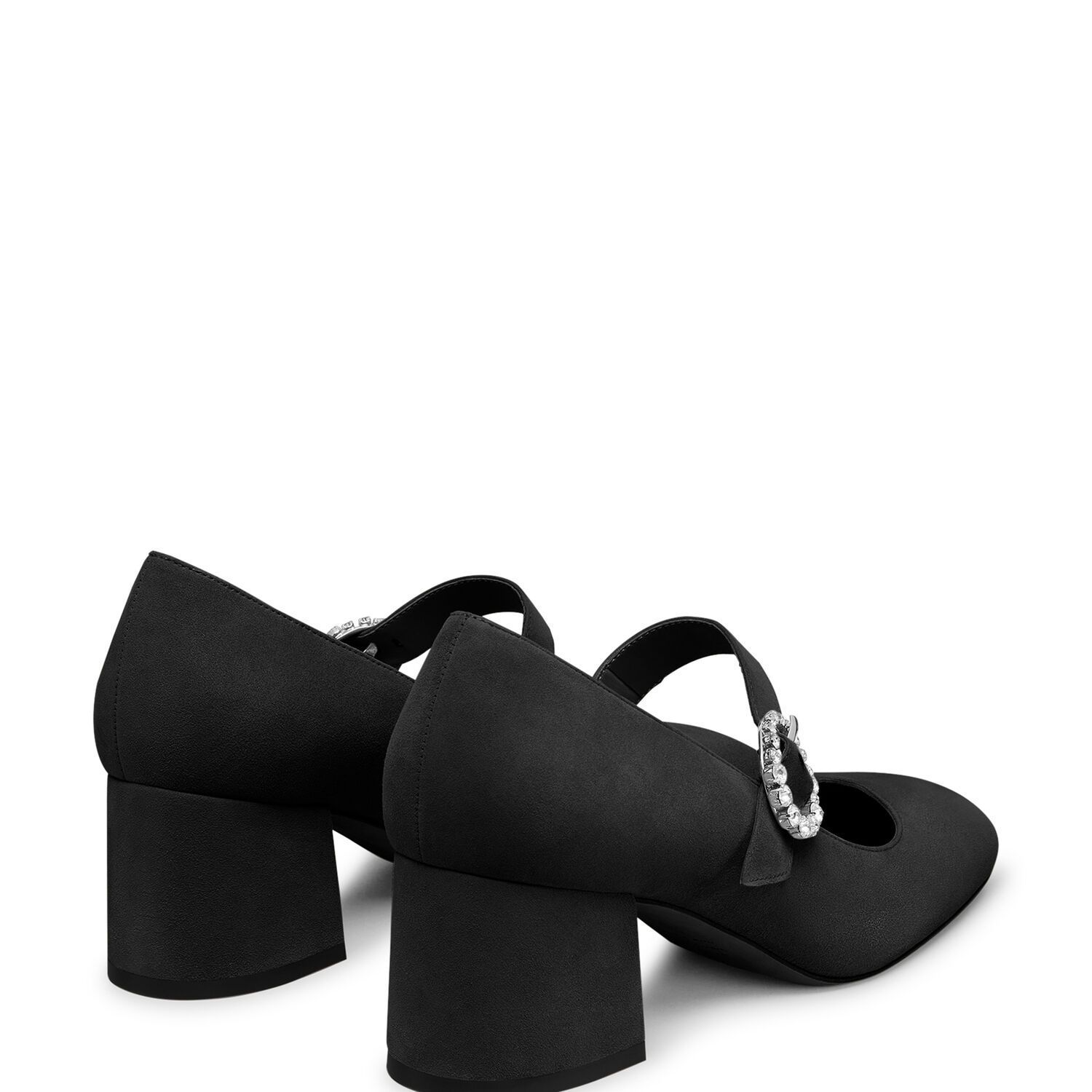 Stuart Weitzman Sloane 60 Mary Jane In Black