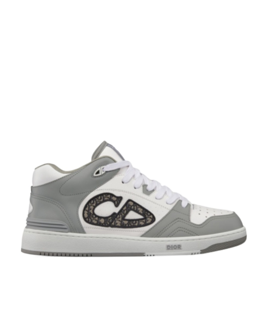 Dior B57 Logo-lacing Casual Sneakers In Gray