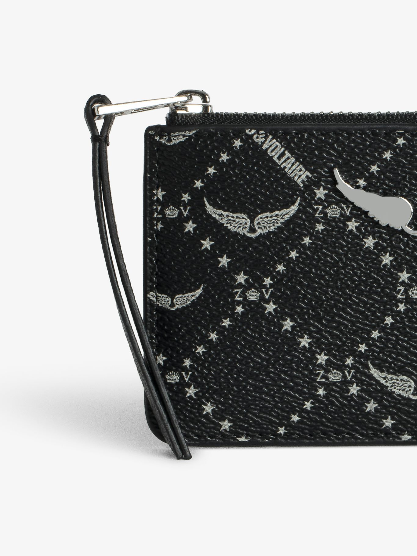 ZADIG & VOLTAIRE MONOGRAM CARD HOLDER