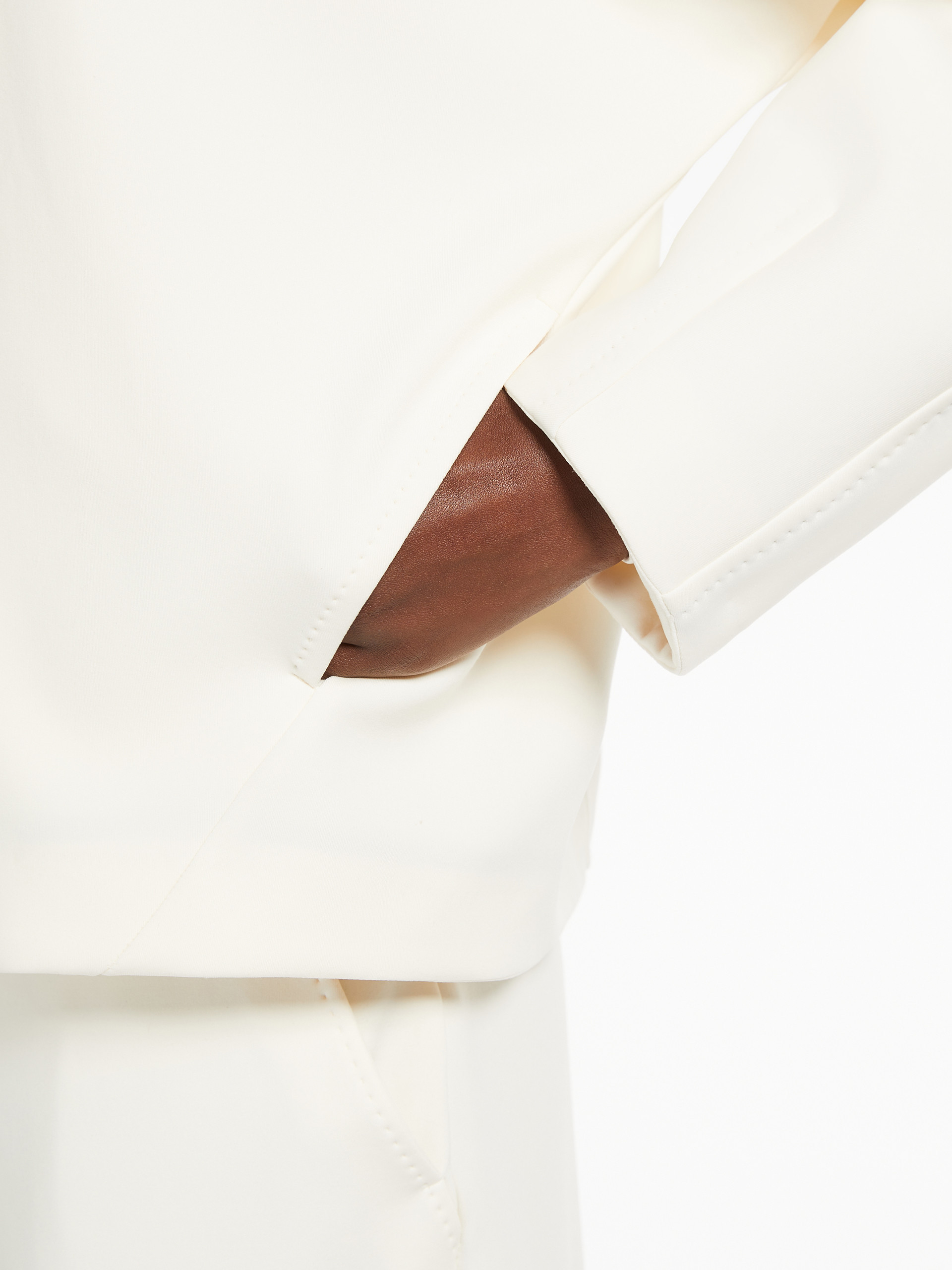 Max Mara Sweat Shirt In White