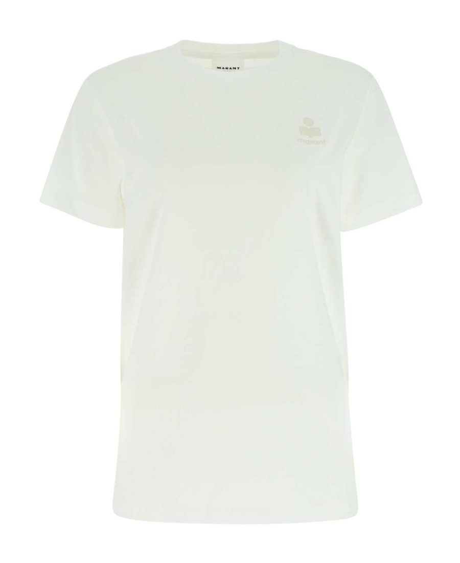 Isabel Marant Étoile Isabel Marant Etoile Aby Regular Fit T-shirt In White
