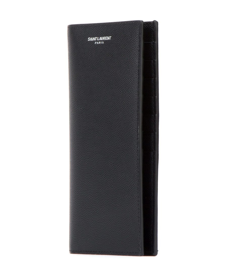 Saint Laurent Men's Continental Wallet In Black