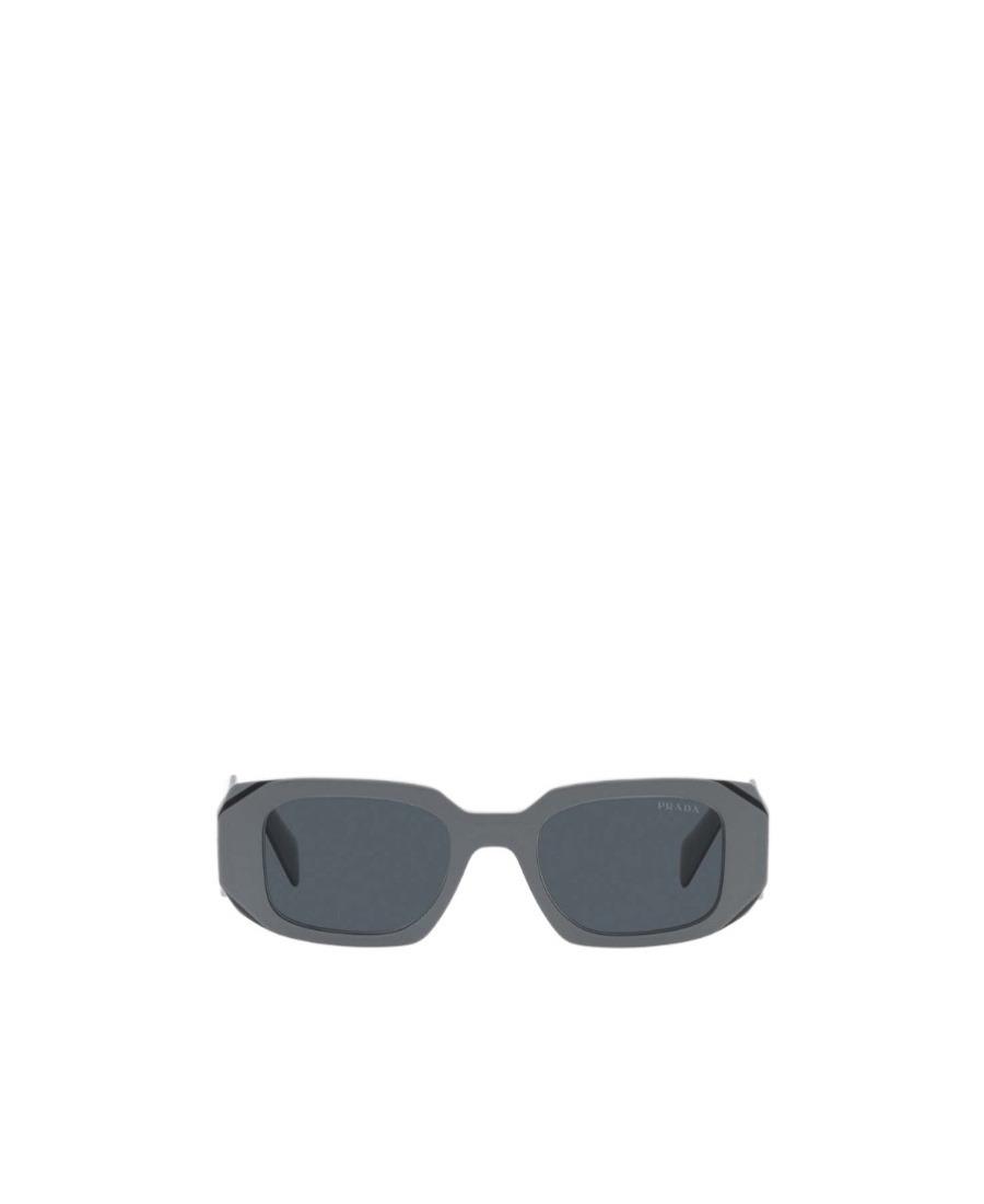Prada Pr 17ws 11n09t Rectangle Sunglasses In Gray