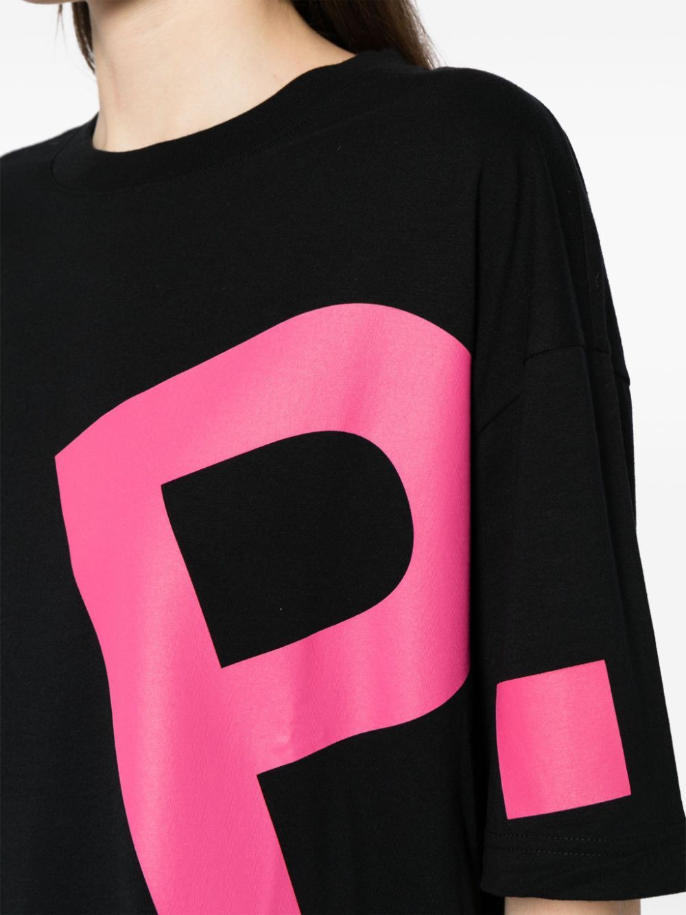 Apc Logo-print Cotton T-shirt In Black