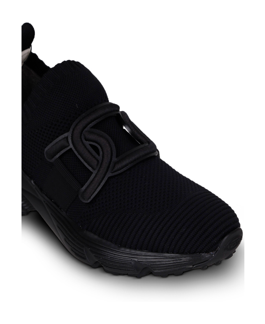 Tod's Kate Sneakers In Technical Fabric In Black