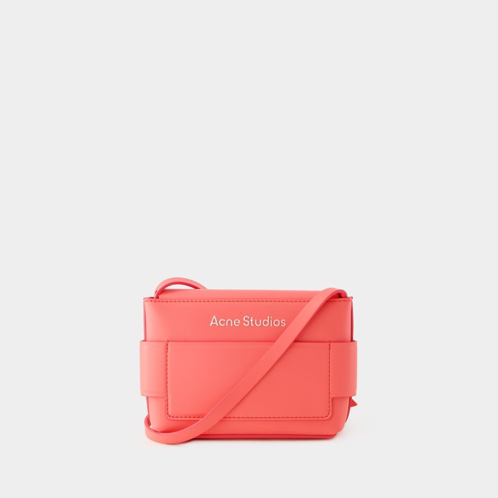 Acne Studios Postman Shoulder Bag In Red