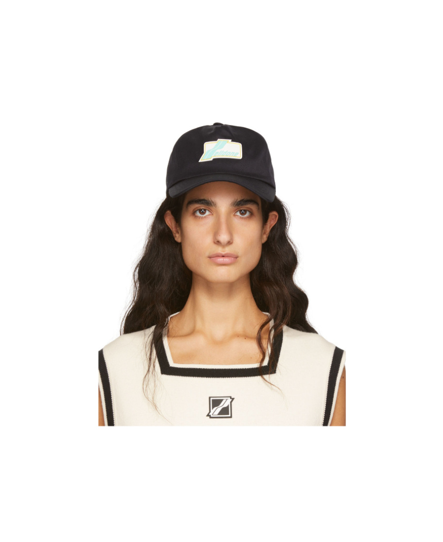 We11 Done Logo-patch Baseball Cap In Multicolor