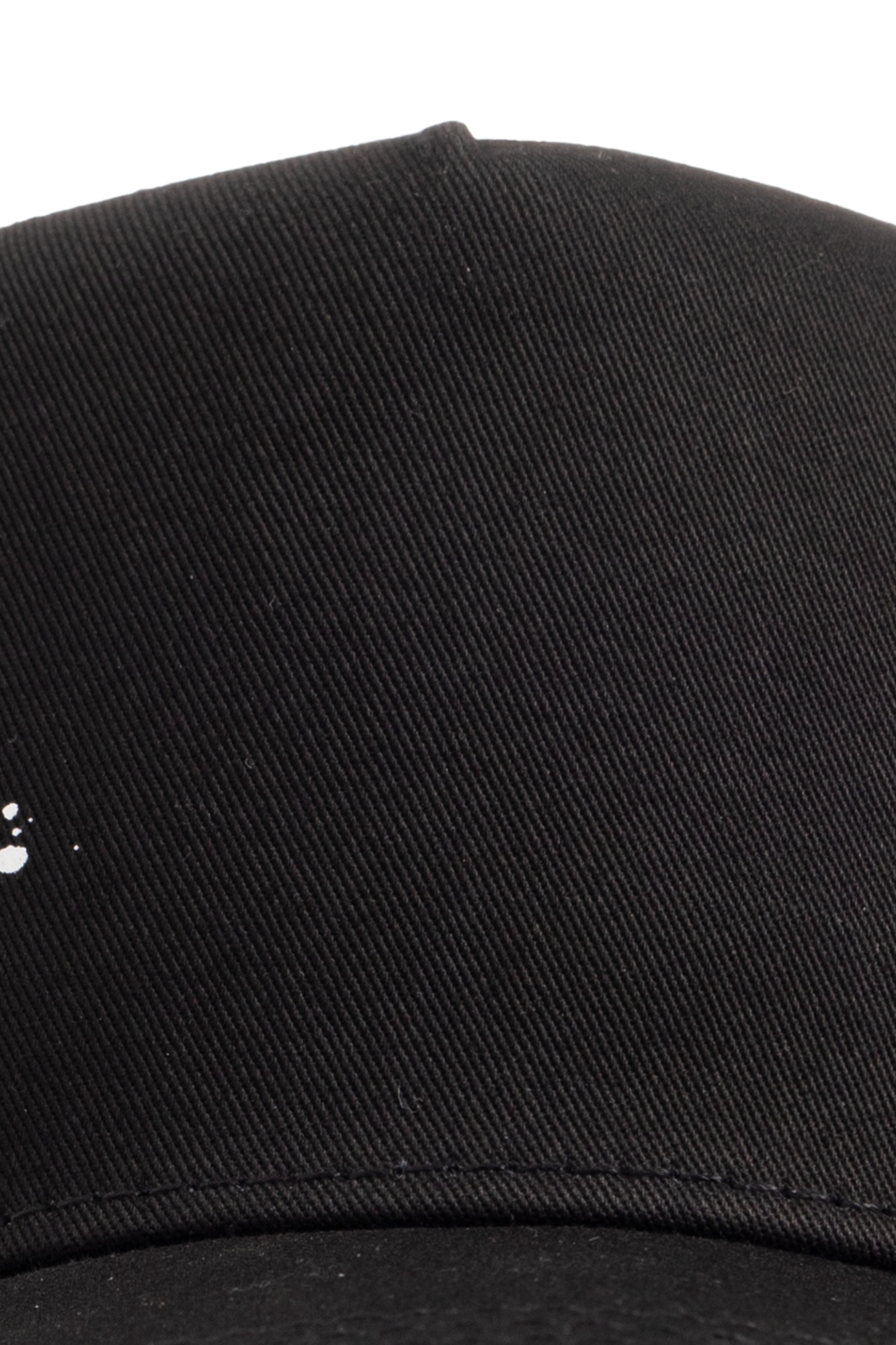 Dsquared2 Logo-print Cotton Cap In Black