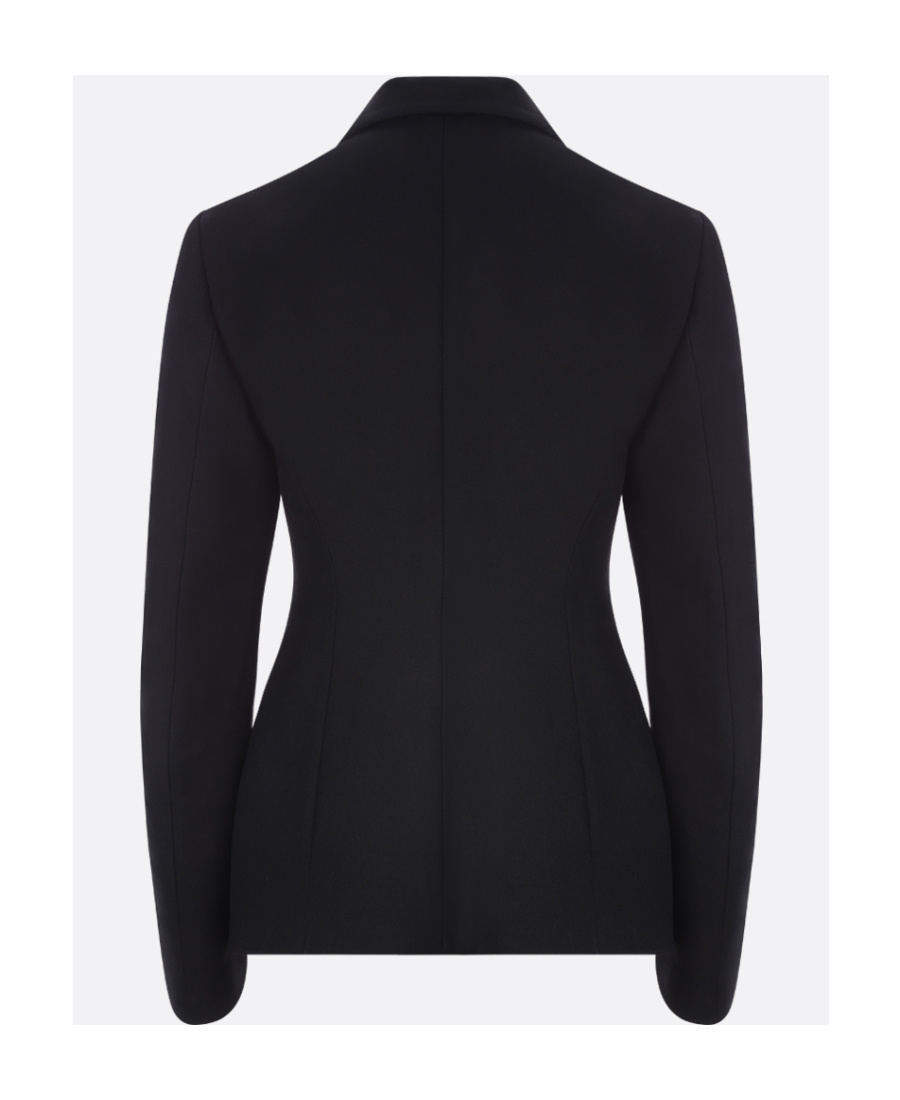 Alaïa Logo Suit Jacket In Black