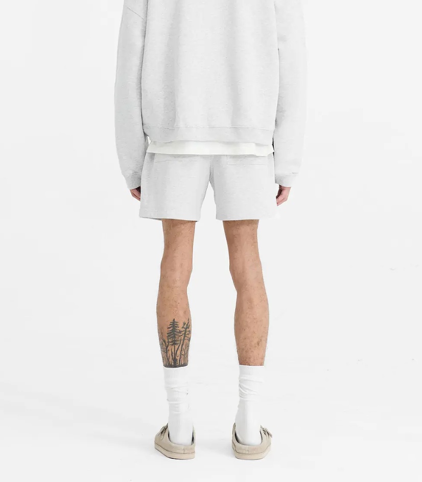 Represent Initial Sweatshorts In Ice Gray