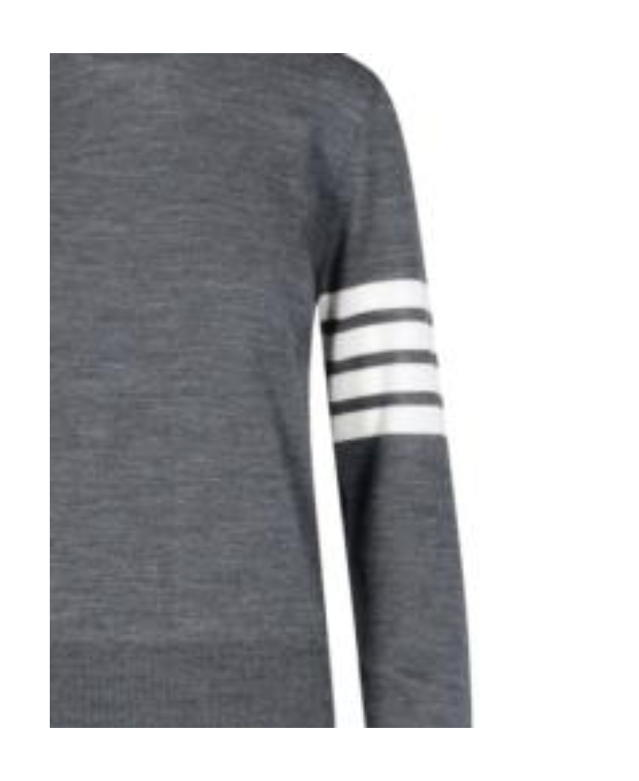 Thom Browne Crewneck Sweatshirt In Gray