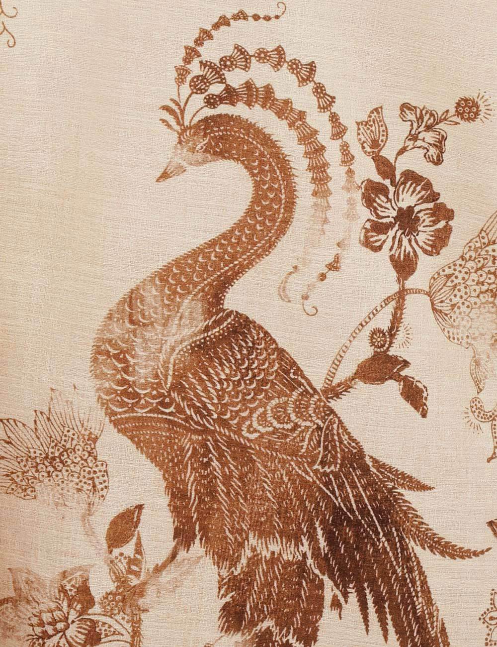 ZIMMERMANN EMBROIDERED HOODED DRESS