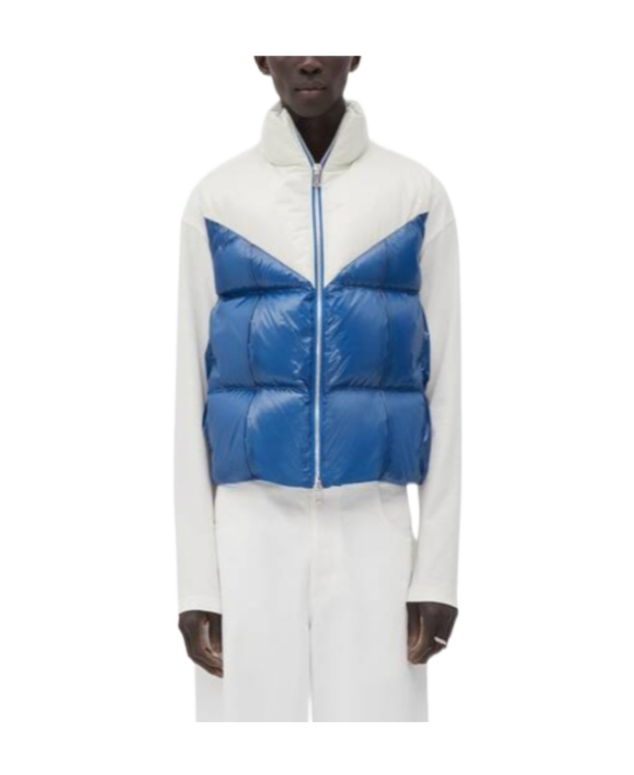 Bottega Veneta Zipper Quilted Vest In White