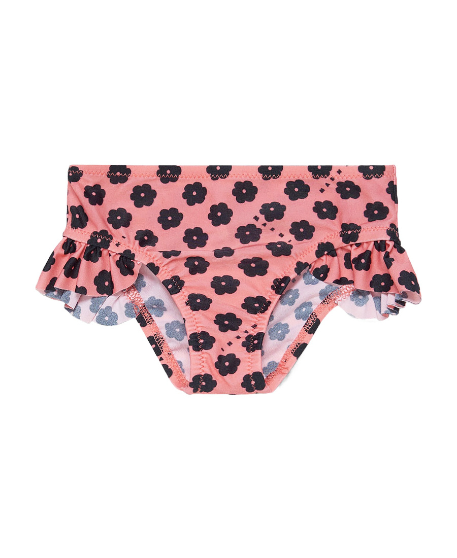 Marni Floral-print Bikini Bottom In Pink