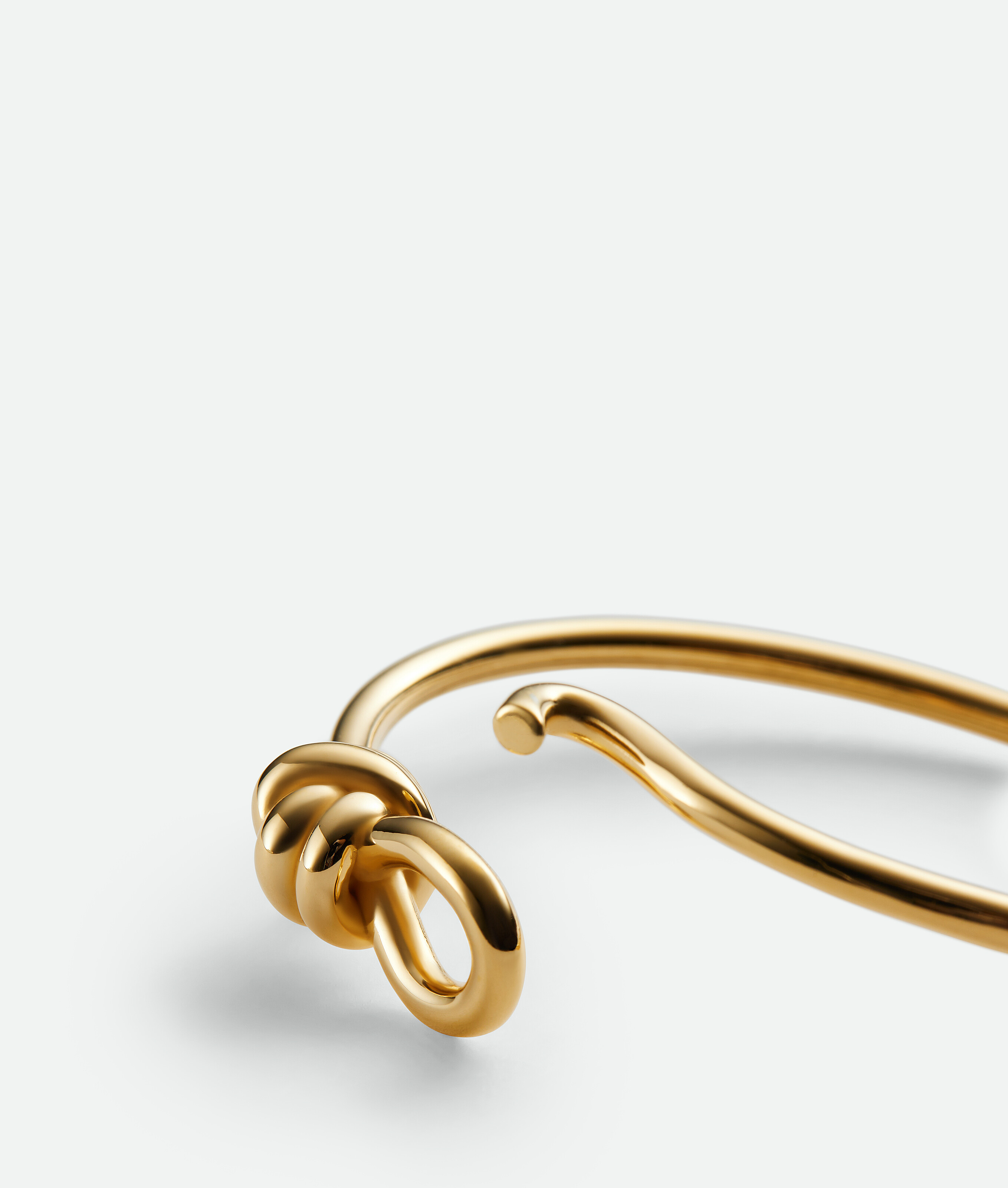Bottega Veneta Knot Bracelet In Yellow