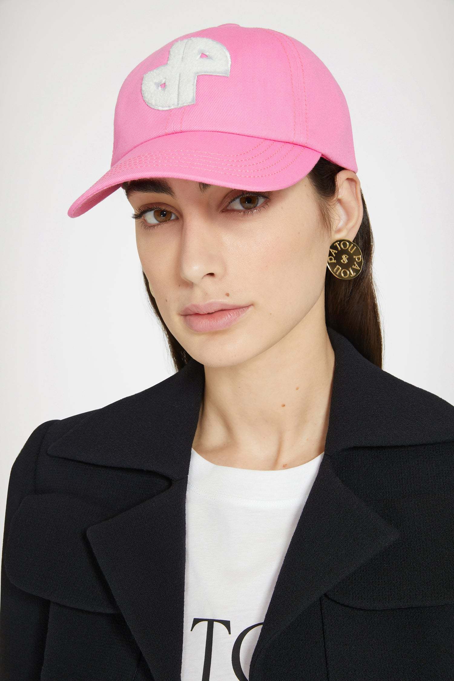 Patou Unisex Jp Cap In Pink