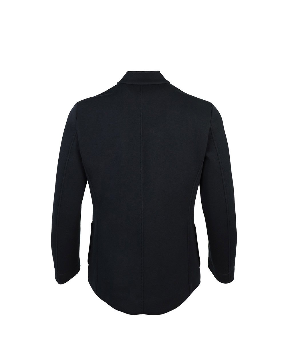 Armani Collezioni Logo Casual Jacket In Black