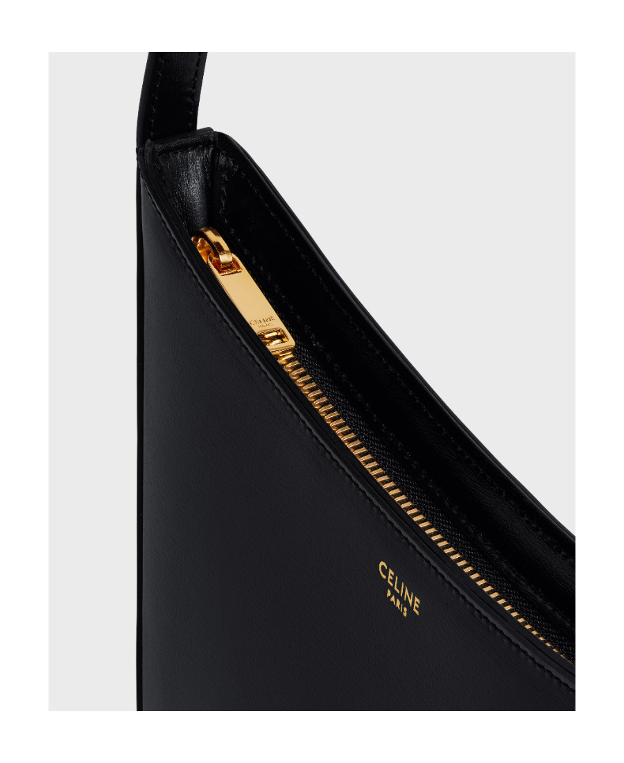 Celine Medium Croque Shoulder Bag In Black