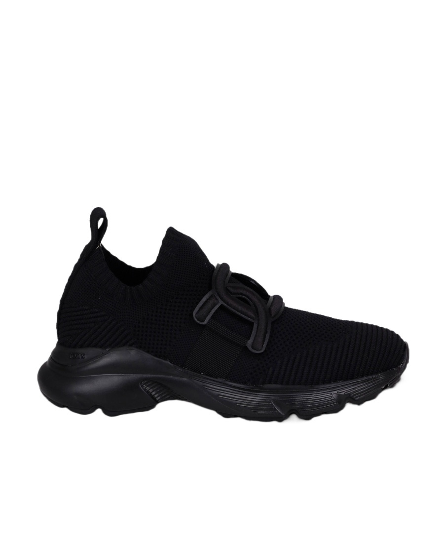 Tod's Kate Sneakers In Technical Fabric In Black