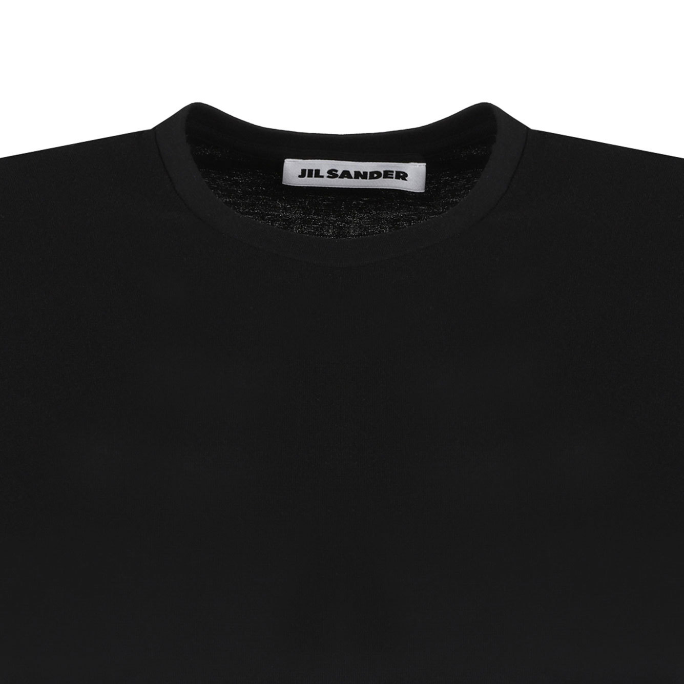Shop Jil Sander Boiled Wool Sweater In Black