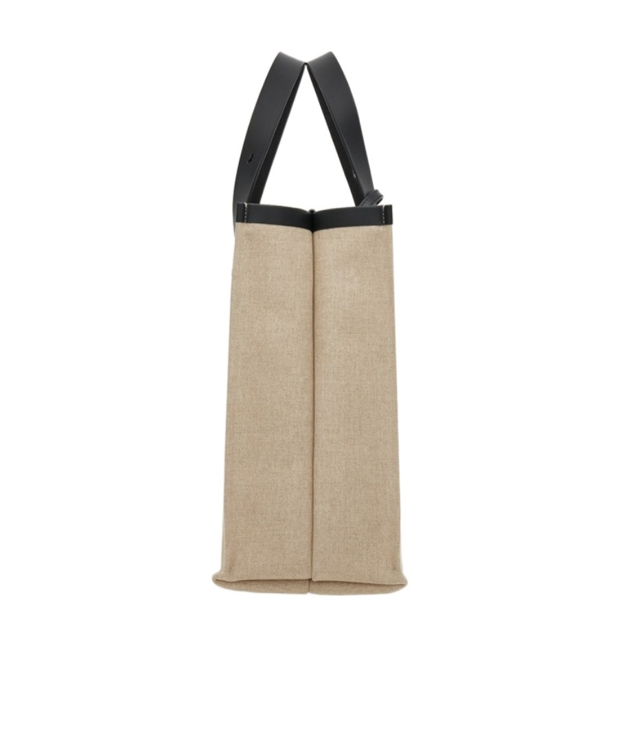 Shop Ferragamo Logo-embossed Leather Tote Bag In Nude