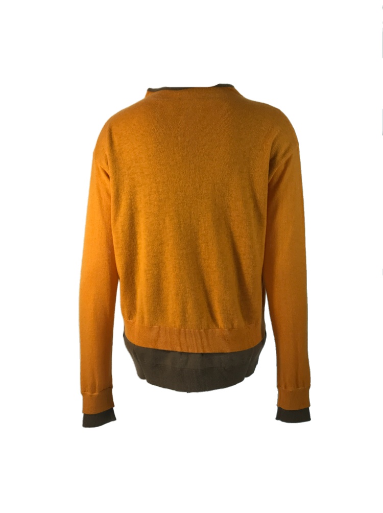 Max Mara Long-sleeved Sweater In Brown