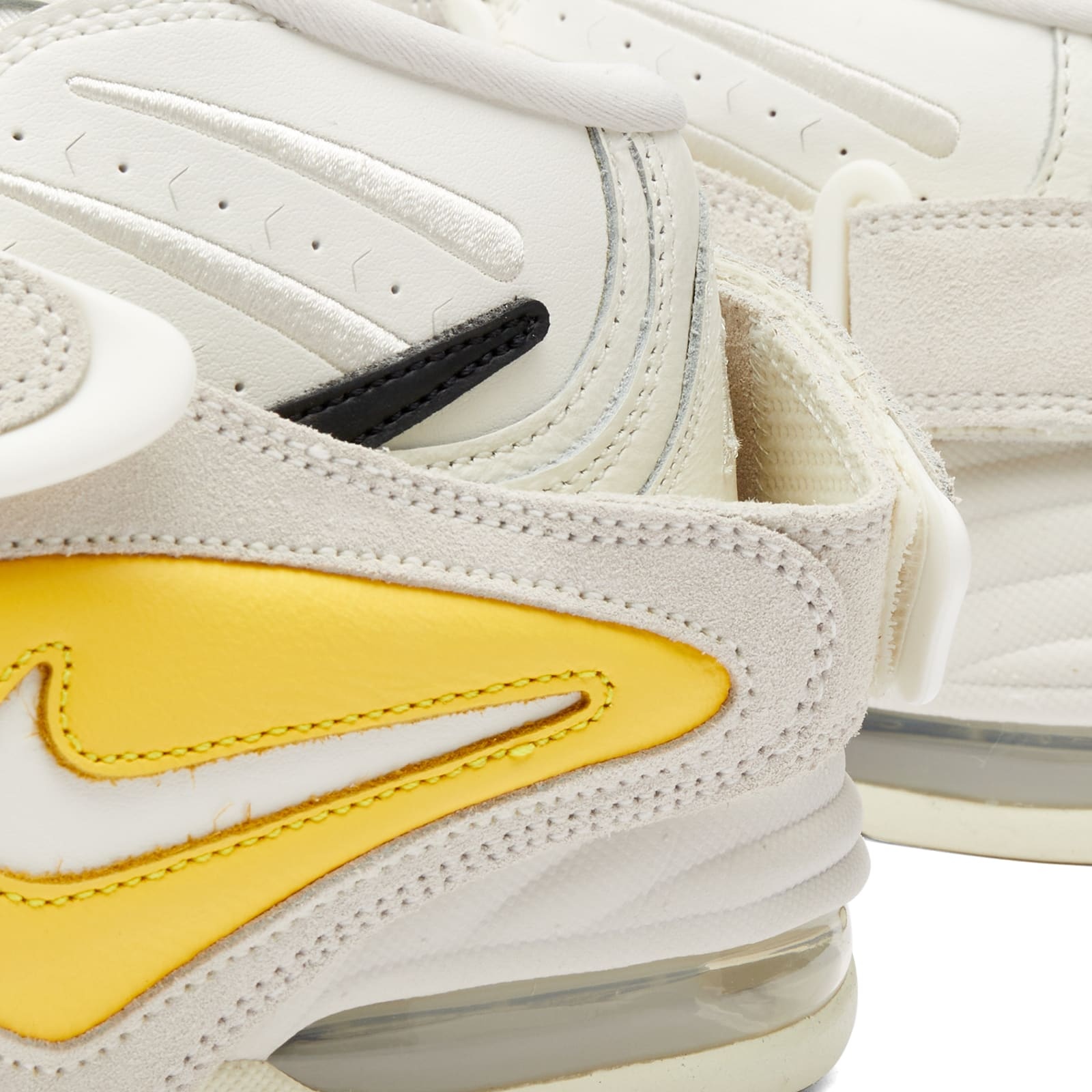 Nike Air Adjust Force High-top Lace-up Sneakers In White
