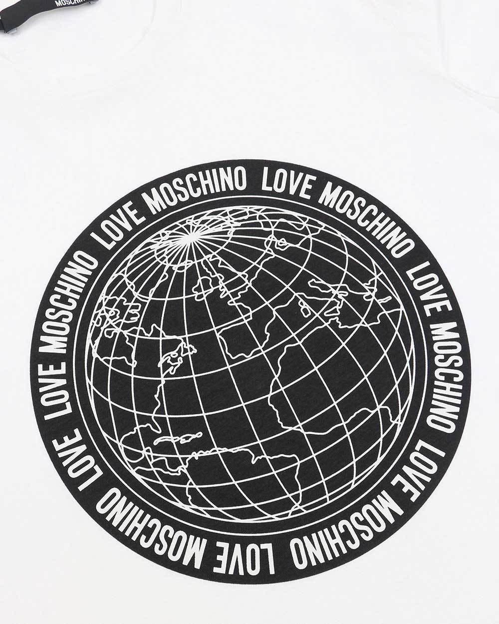Moschino Printed T-shirt In White