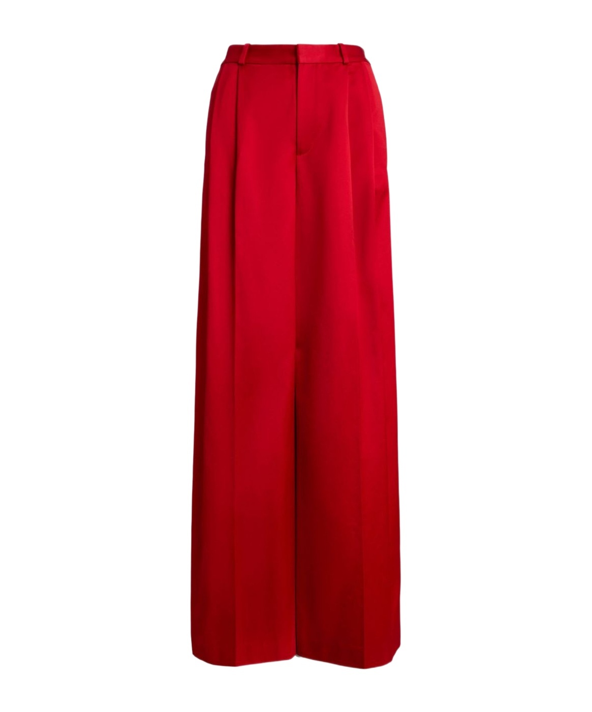 Polo Ralph Lauren Wide Leg Pleated Trousers In Animal Print