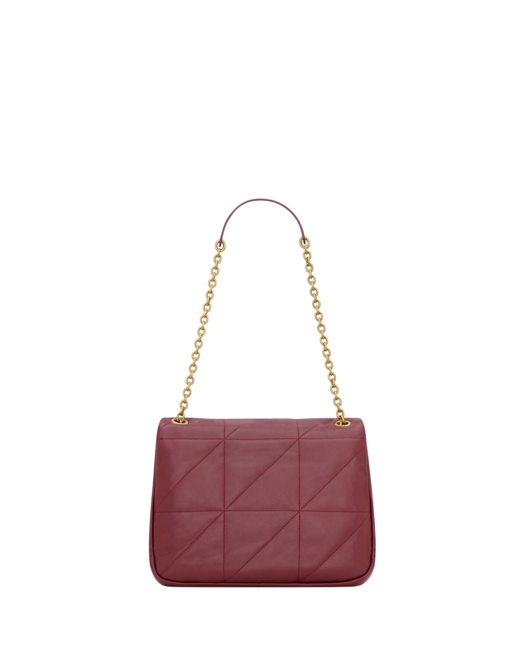 Saint Laurent Chain Shoulder Bag In Red