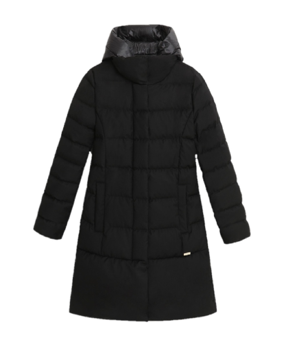 Woolrich Luxe Puffy Prescott 2in1 Parka Coat In Black