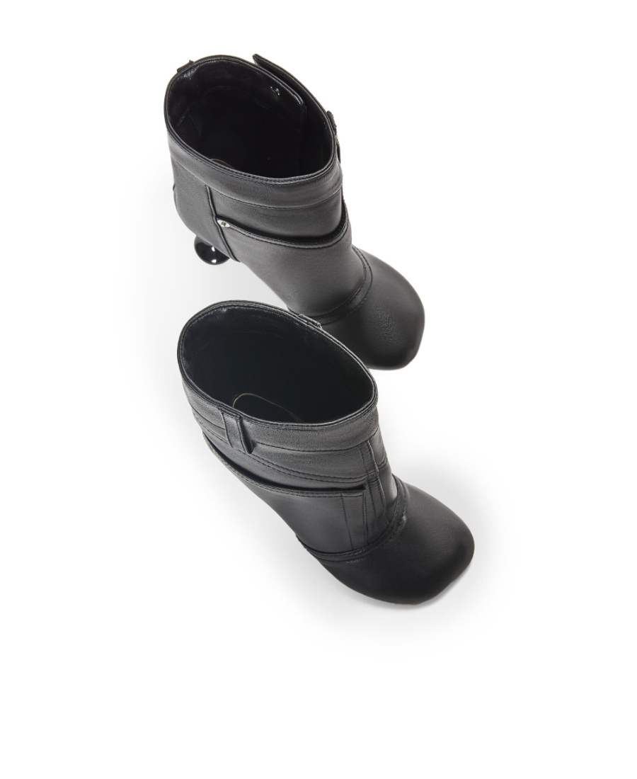 Loewe Toy Panta Stiletto Ankle Boots In Black
