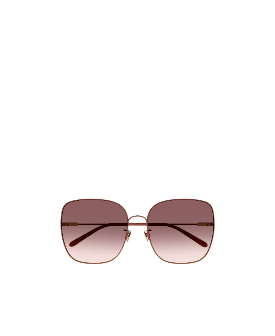 Chloé Logo Sunglasses In Brown