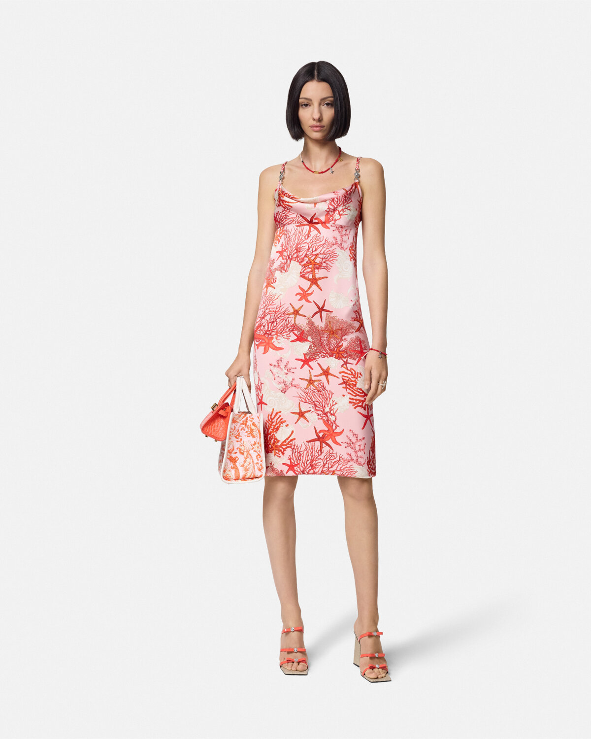 Versace Dresses In Red