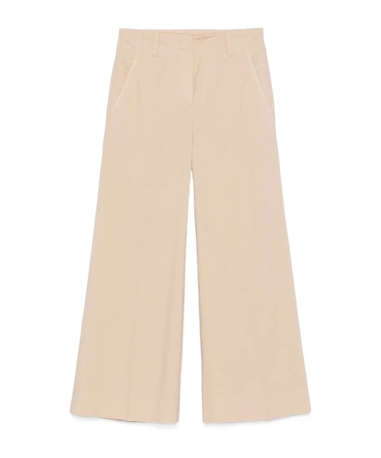 Incotex Trousers With Belt Loops And Pockets In Nude