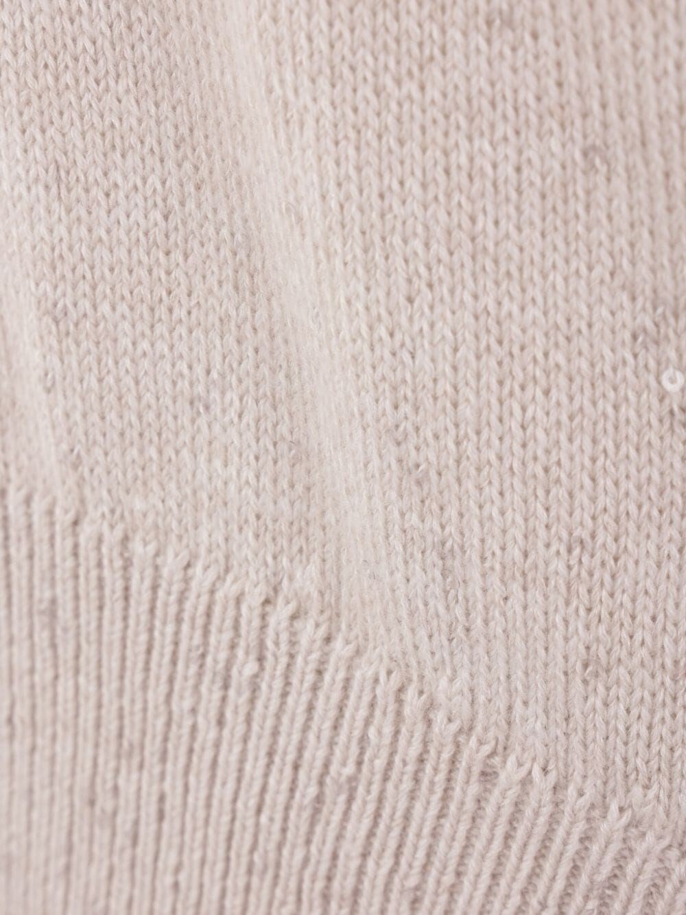 Brunello Cucinelli V-neck Long-sleeved Sweater In White