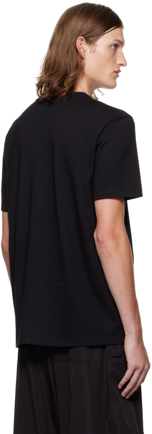 The Row Item O-neck Short-sleeved T-shirt In Black