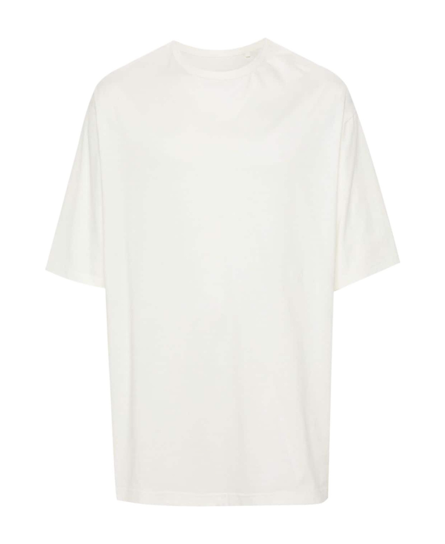 Y-3 Crewneck Graphic Print Oversize Short Sleeve T-shirt In White