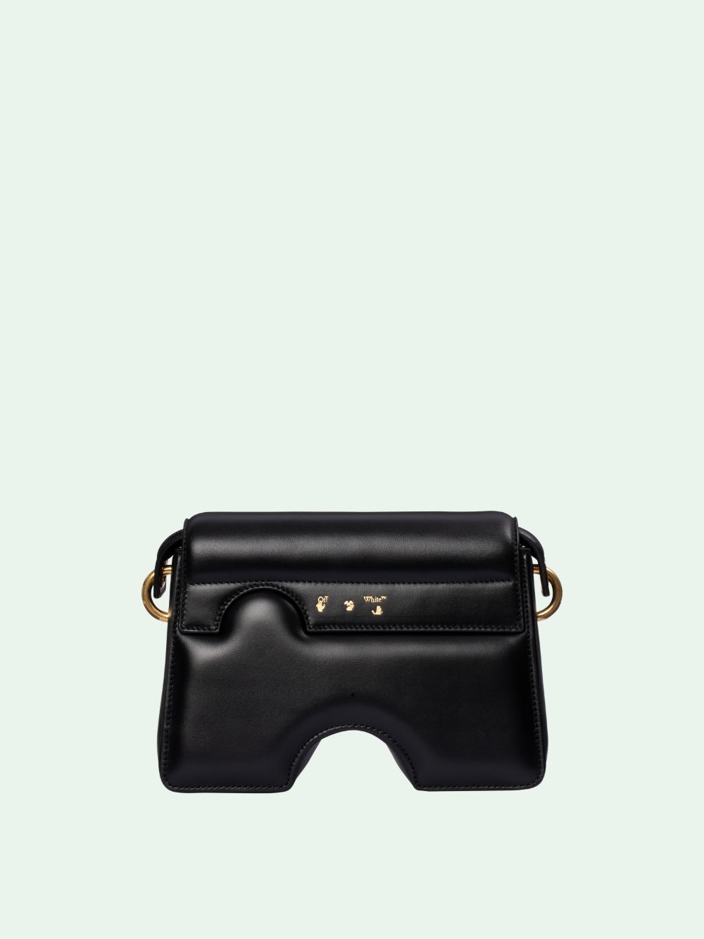 Off-white Burrow-22 Shoulder Bag In Black