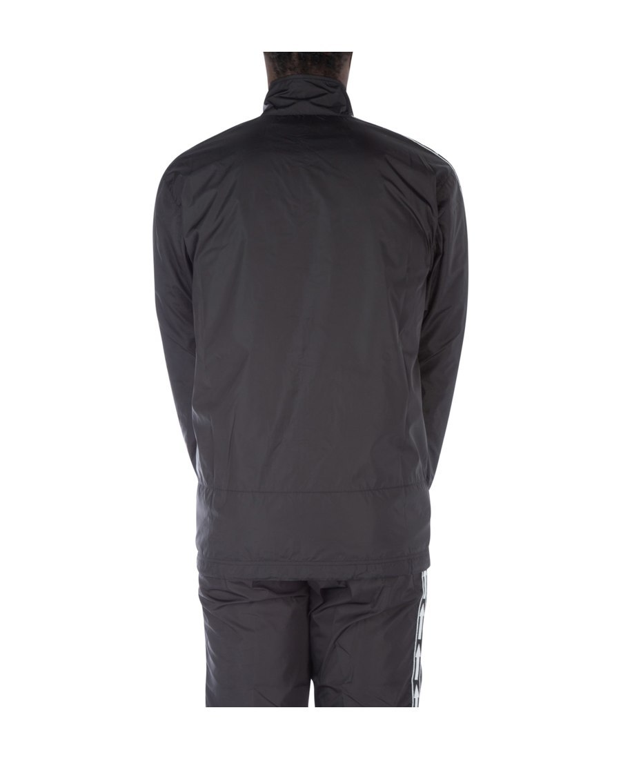 Off-white Black Zipper Jacket In Black