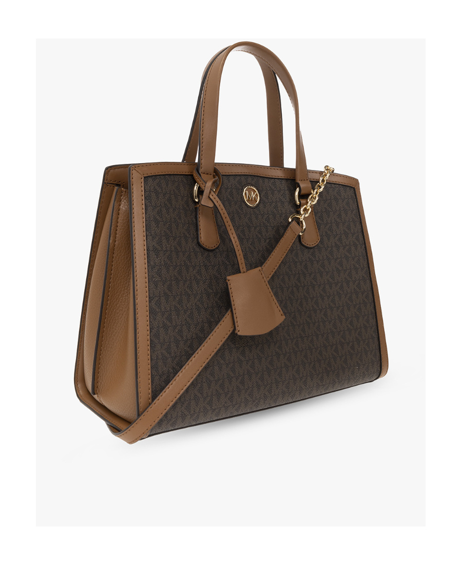 Michael Michael Kors Chantal Top-handle Tote In Black