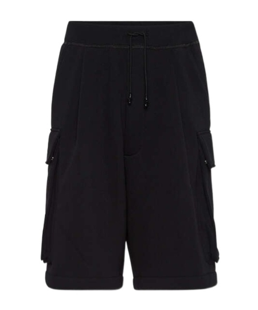 Dsquared2 Dsquared Men Cargo Bermuda Shorts "balloon" In Black