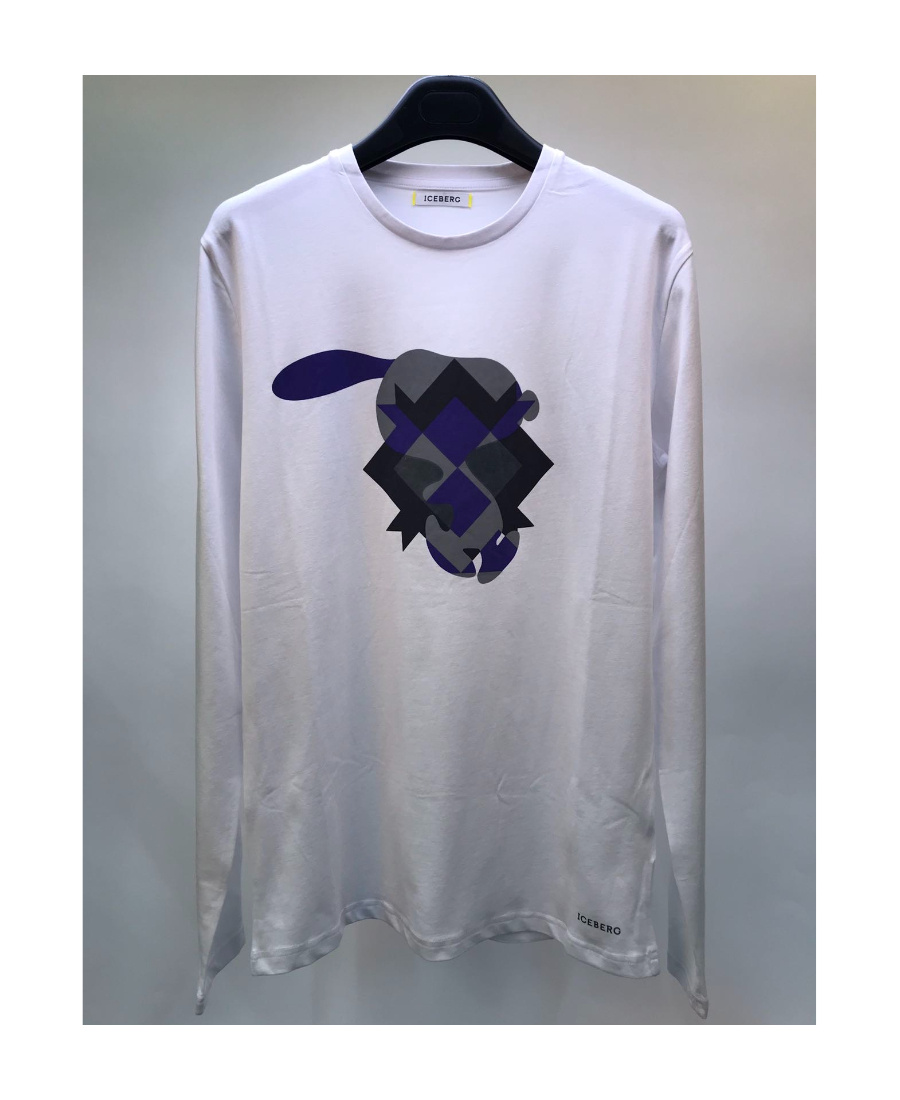 ICEBERG LOGO DETAILS LONG-SLEEVED T-SHIRT