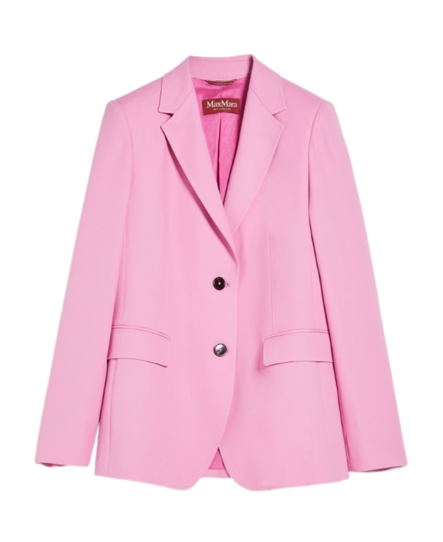 Max Mara Luchino Suit Jacket In Pink