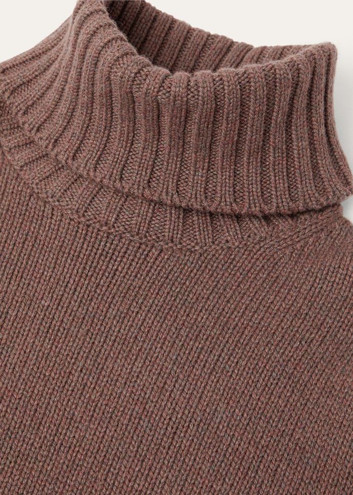 Loro Piana Parksville Turtleneck In Brown