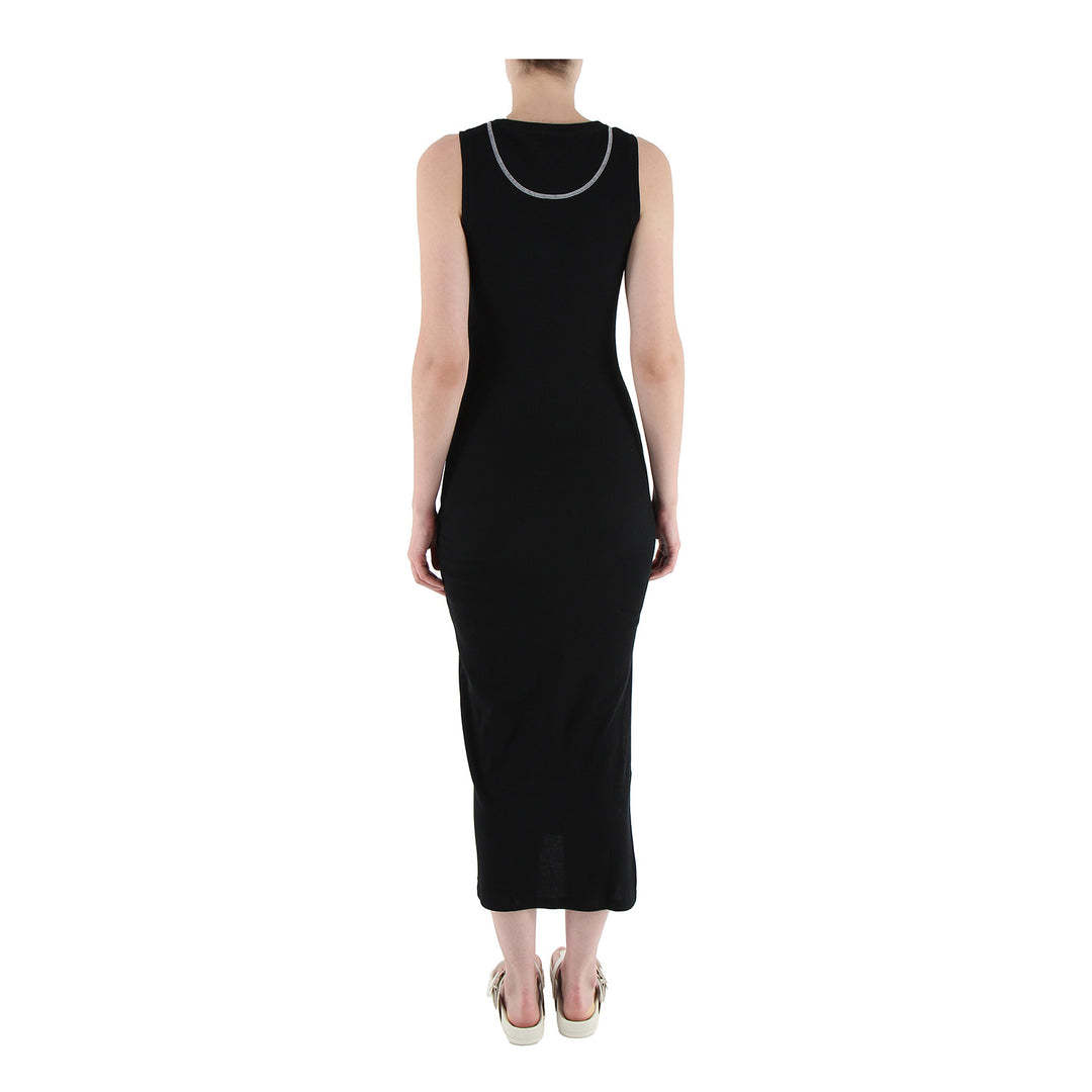 LOEWE ANAGRAM TANK DRESS IN COTTON