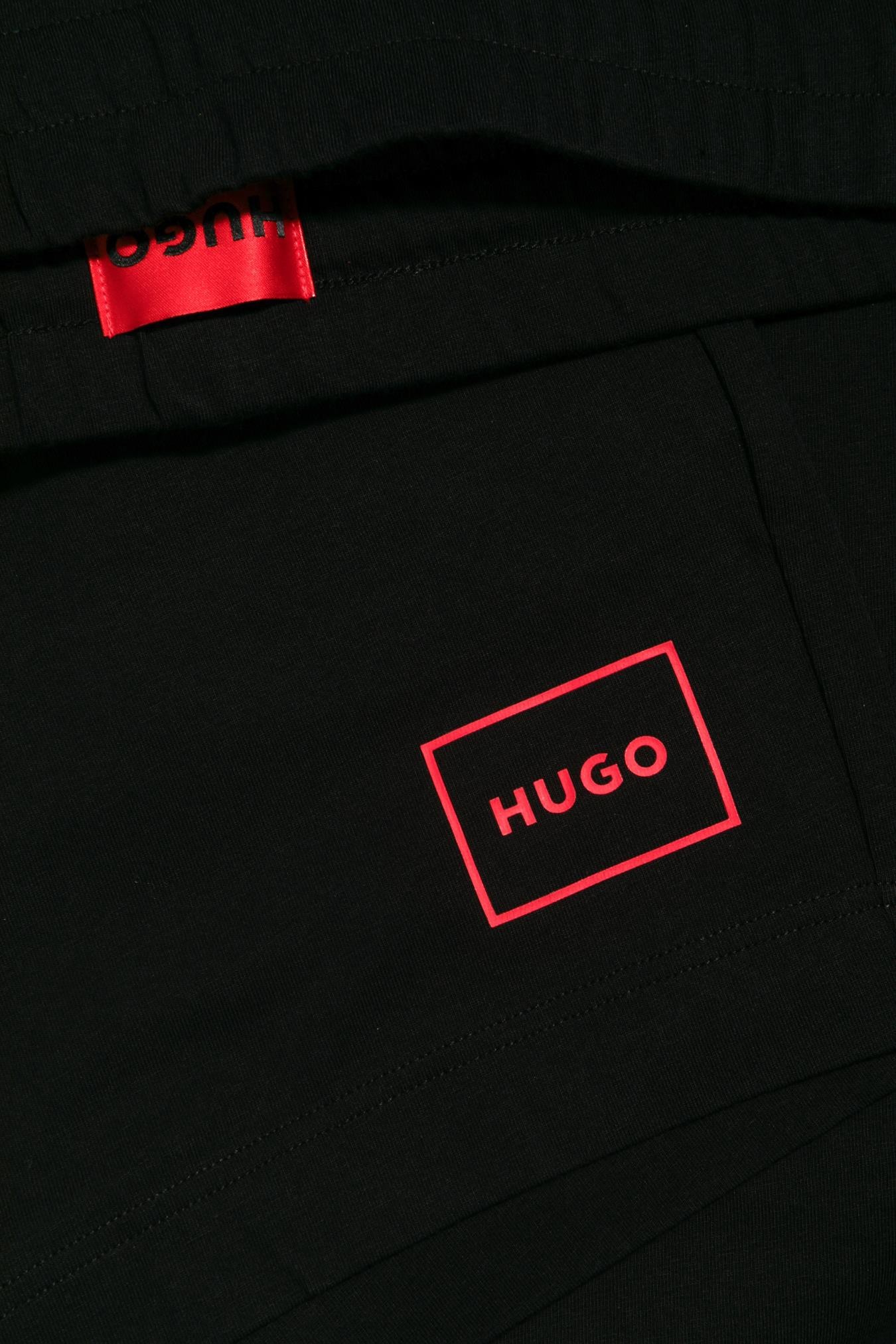 Hugo Boss Logo Shorts In Black