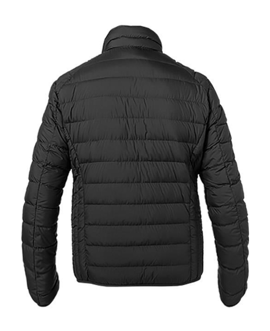 Parajumpers Long-sleeved Down Jacket In Black