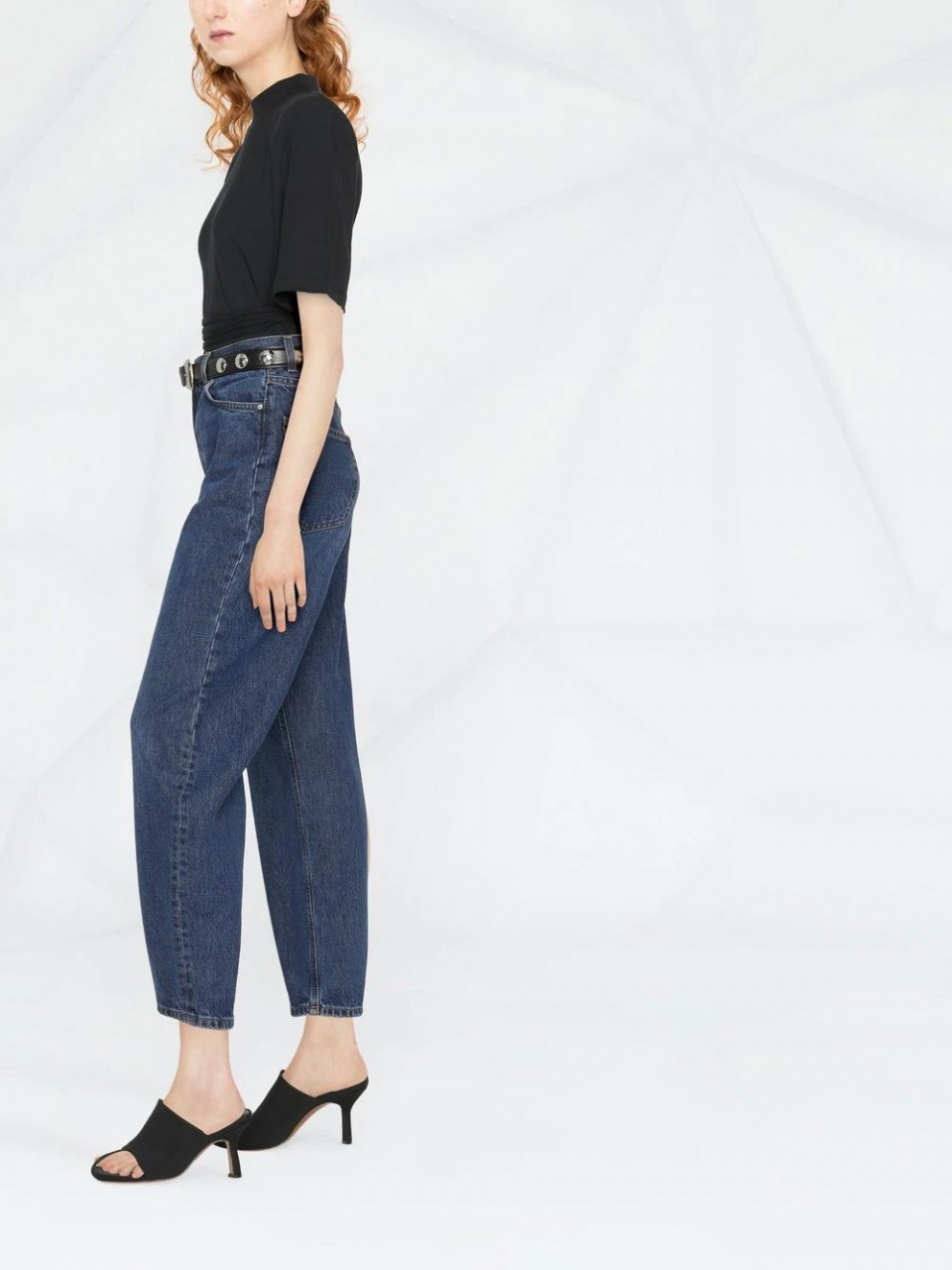 Totême Toteme Organic Denim Classic Cut Jeans In Blue