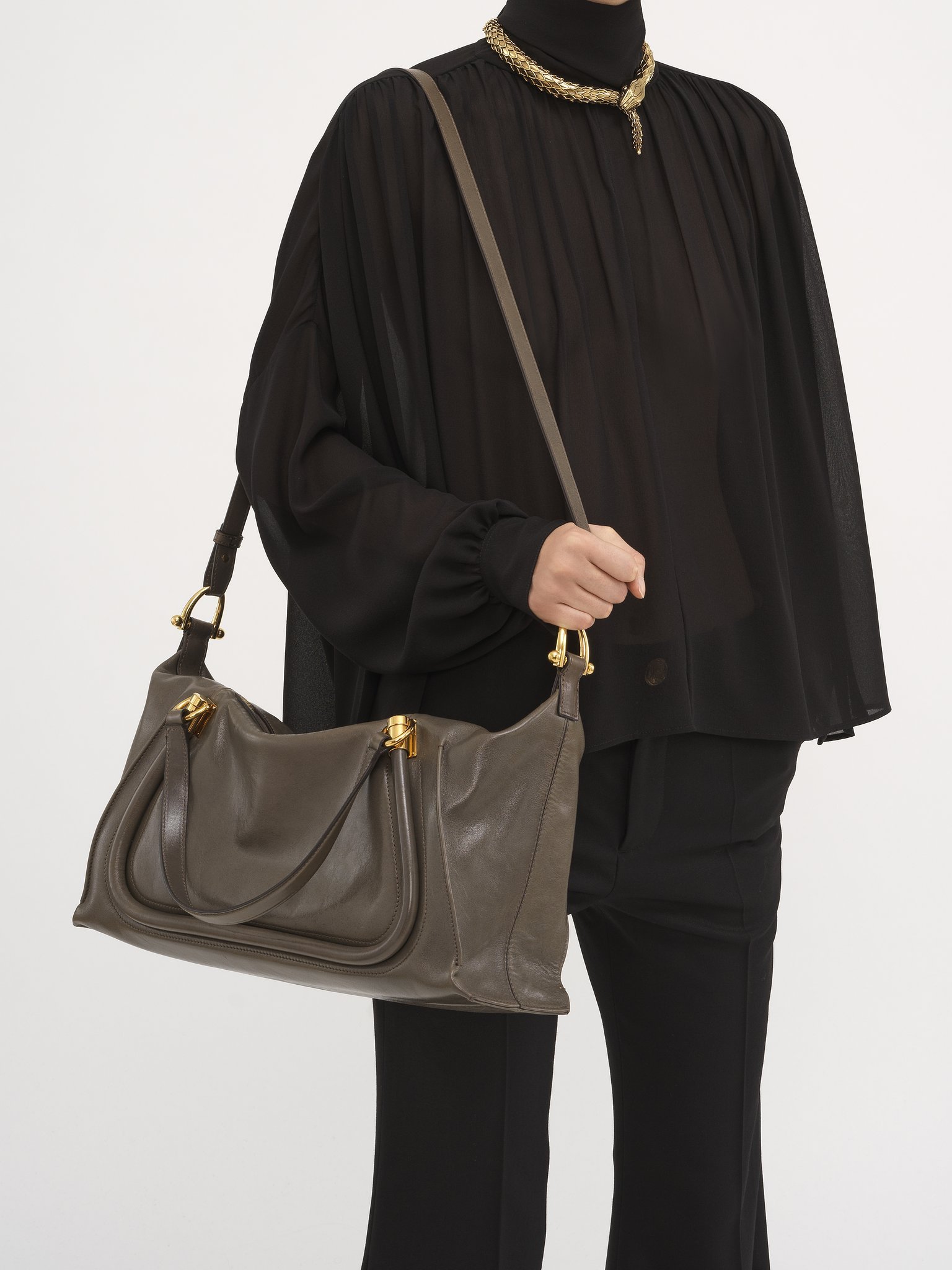 Shop Chloé Shoulder Bag/cross-body Bag In Green